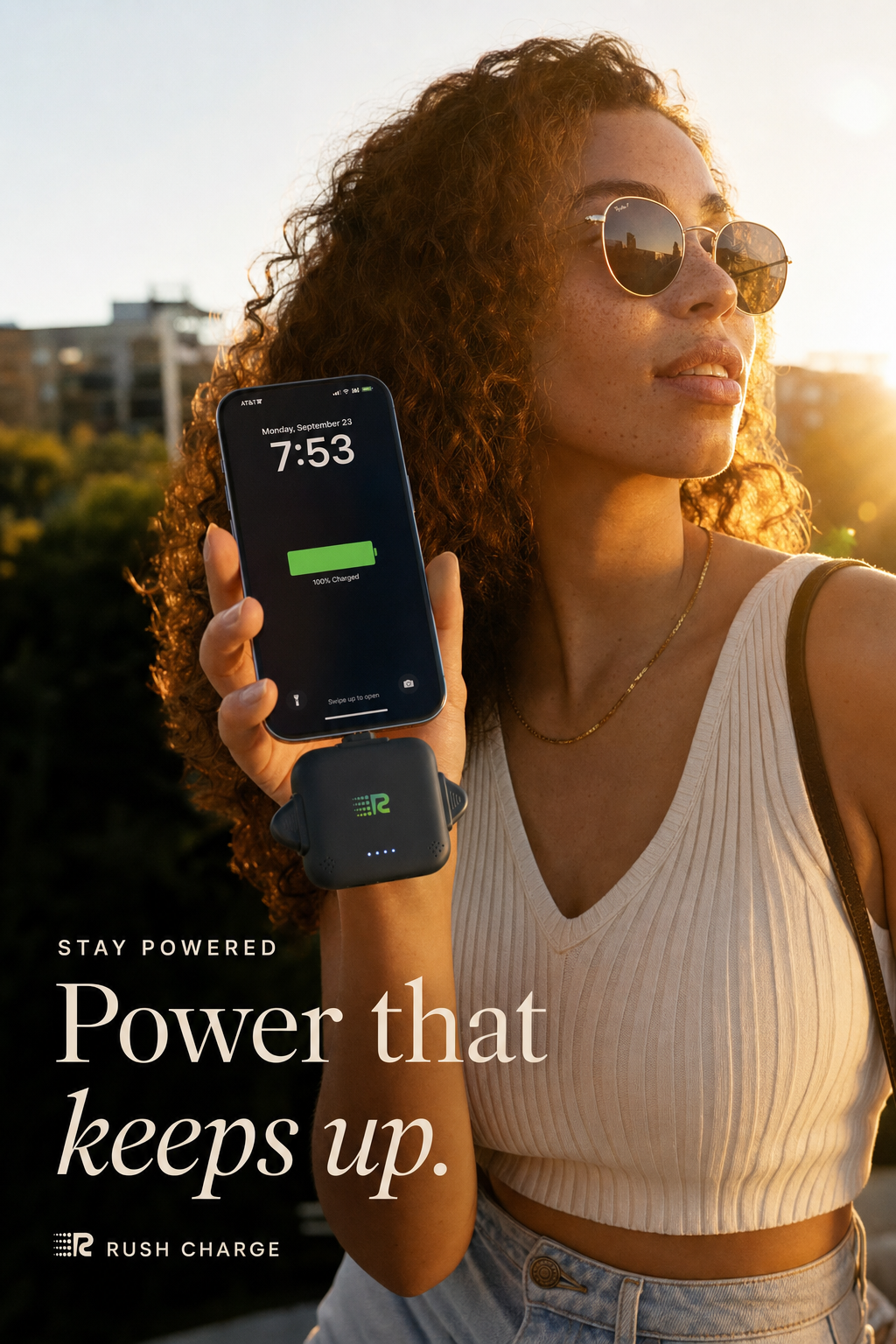 Power that keeps up. — golden hour lifestyle